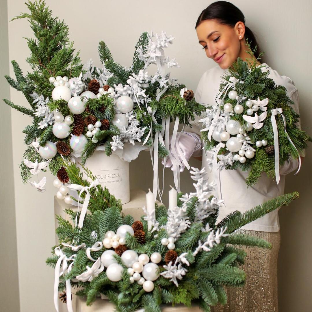 Новогодний сет "Белый снег"