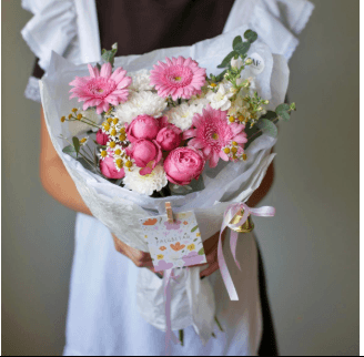 Букет 121(розовый)