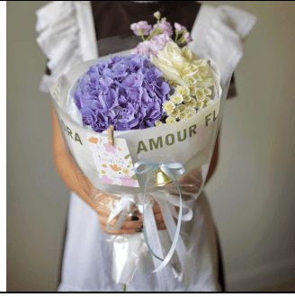 Букет 183(лаванда)