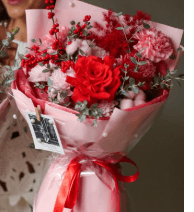 Букет 213(алый)
