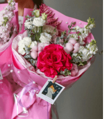 Букет 215(фуксия)