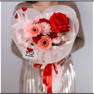 Букет 315(красный)