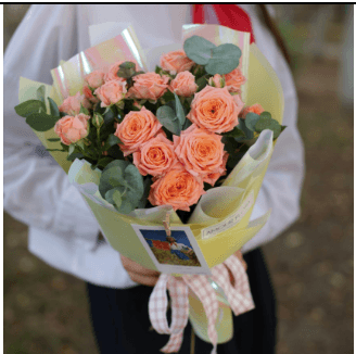 Букет 324(рыжий)