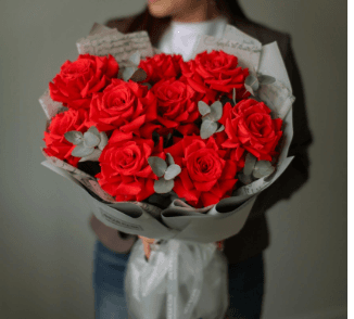 Букет 331(алый)