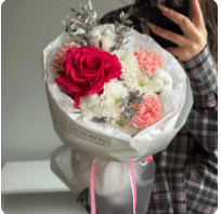 Букет 421(малина)