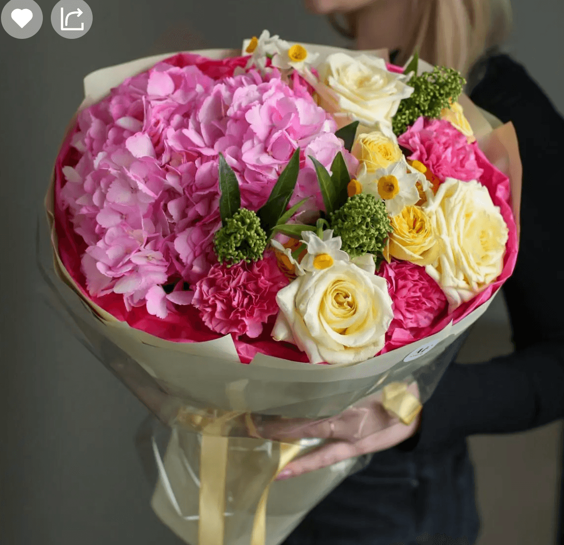 Букет 447(Розовый)