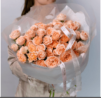 Букет 508(персик)