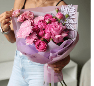 Букет 520(малиновый)