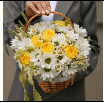 Корзина 301(желтая)