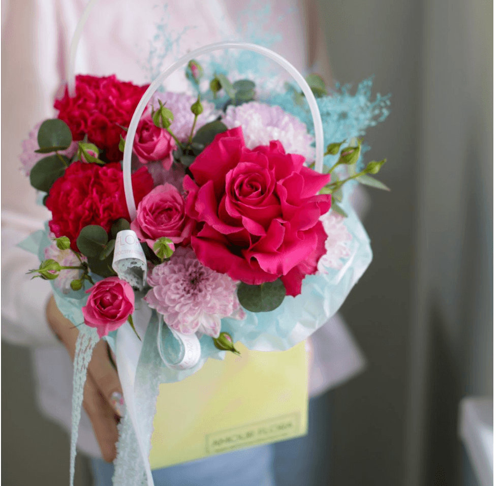 Сумочка 178(ярко розовая)